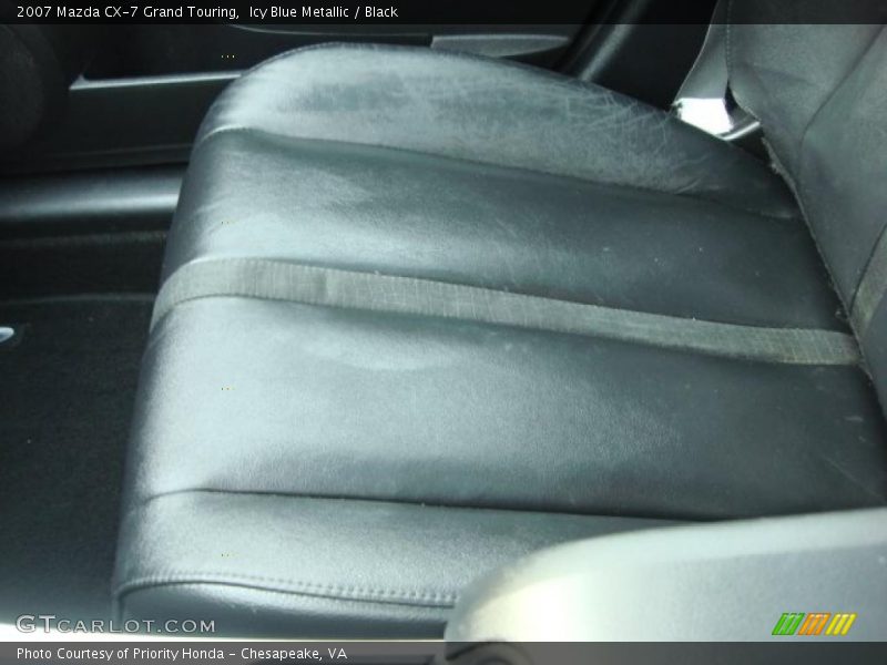 Icy Blue Metallic / Black 2007 Mazda CX-7 Grand Touring