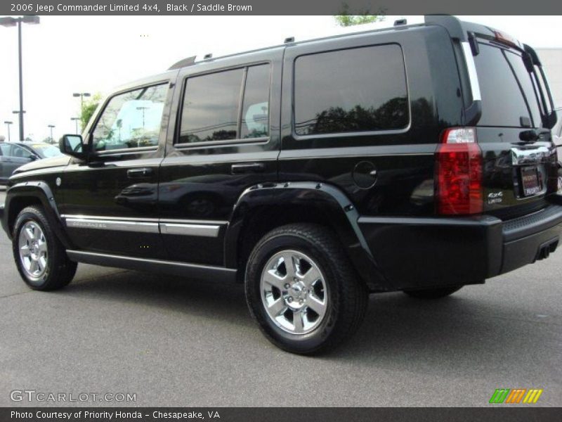 Black / Saddle Brown 2006 Jeep Commander Limited 4x4