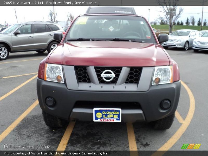 Red Brawn Pearl / Steel/Graphite 2005 Nissan Xterra S 4x4