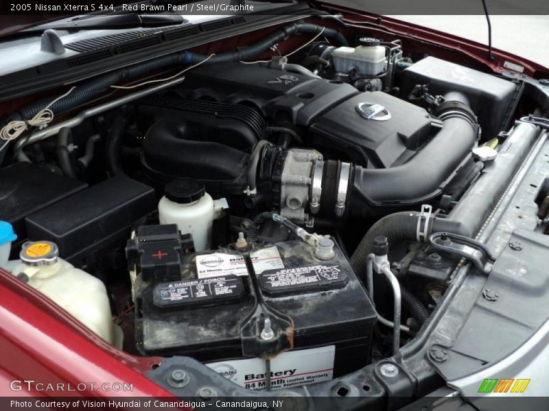 Red Brawn Pearl / Steel/Graphite 2005 Nissan Xterra S 4x4