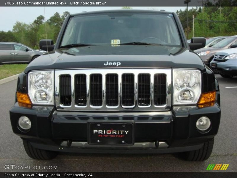 Black / Saddle Brown 2006 Jeep Commander Limited 4x4