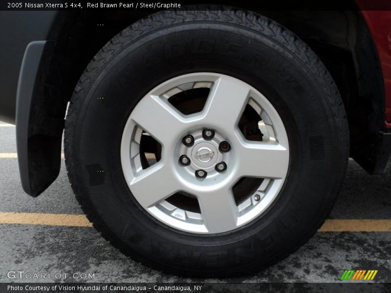 Red Brawn Pearl / Steel/Graphite 2005 Nissan Xterra S 4x4