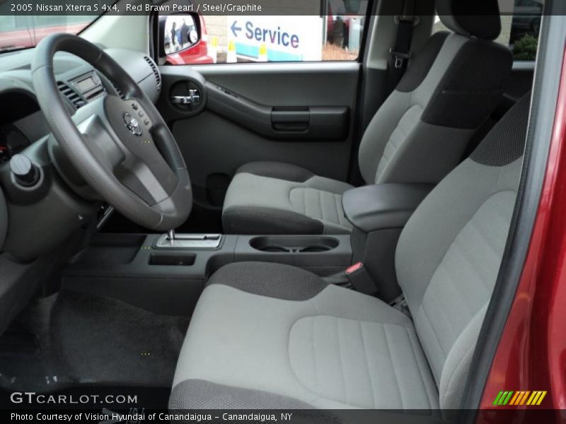 Red Brawn Pearl / Steel/Graphite 2005 Nissan Xterra S 4x4