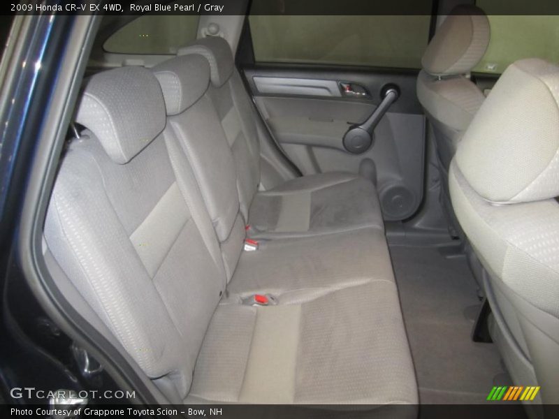 Royal Blue Pearl / Gray 2009 Honda CR-V EX 4WD