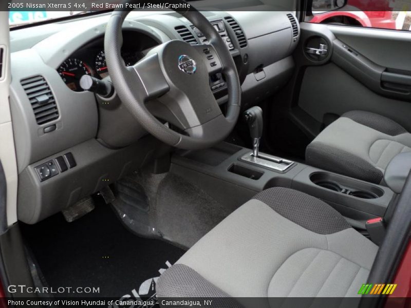 Red Brawn Pearl / Steel/Graphite 2005 Nissan Xterra S 4x4