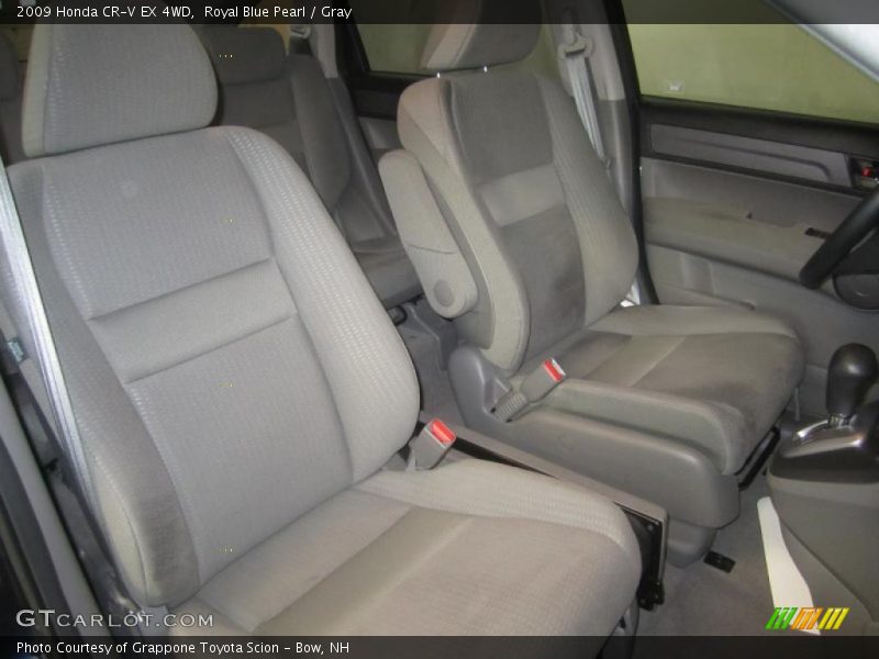 Royal Blue Pearl / Gray 2009 Honda CR-V EX 4WD