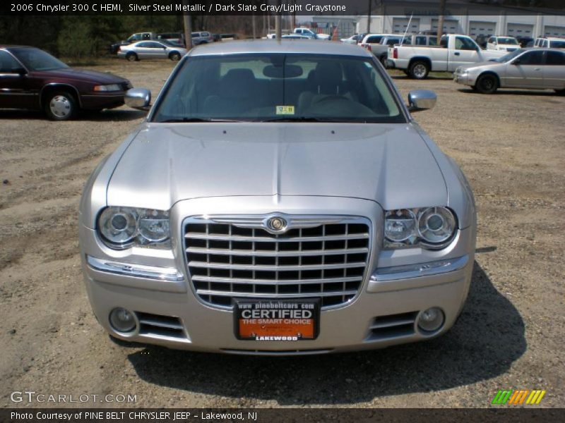 Silver Steel Metallic / Dark Slate Gray/Light Graystone 2006 Chrysler 300 C HEMI