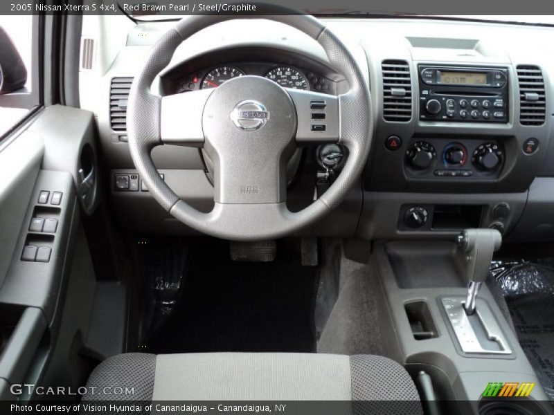 Red Brawn Pearl / Steel/Graphite 2005 Nissan Xterra S 4x4