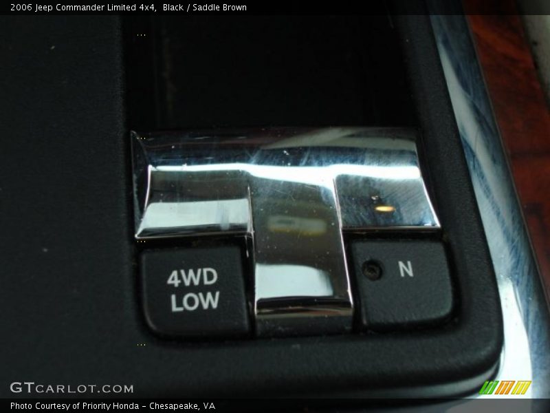 Black / Saddle Brown 2006 Jeep Commander Limited 4x4