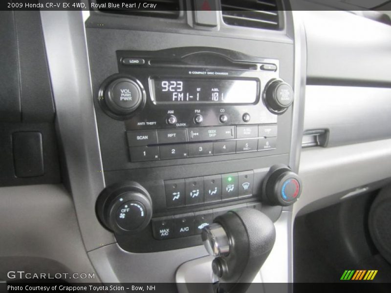 Royal Blue Pearl / Gray 2009 Honda CR-V EX 4WD