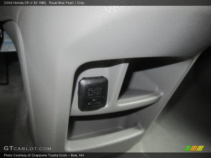 Royal Blue Pearl / Gray 2009 Honda CR-V EX 4WD