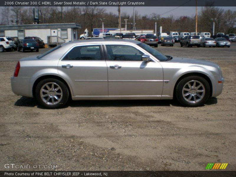Silver Steel Metallic / Dark Slate Gray/Light Graystone 2006 Chrysler 300 C HEMI