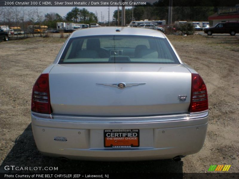 Silver Steel Metallic / Dark Slate Gray/Light Graystone 2006 Chrysler 300 C HEMI