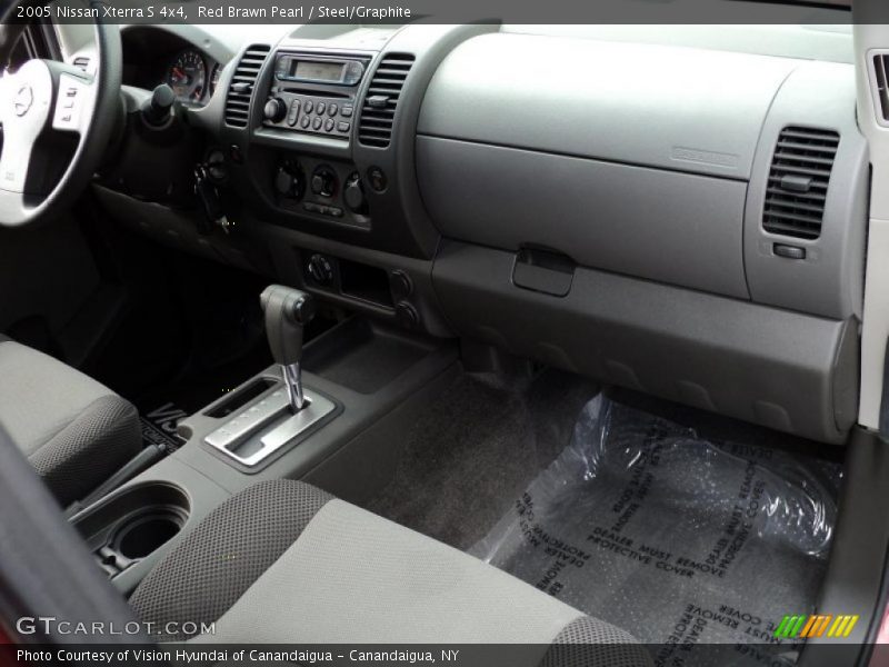 Red Brawn Pearl / Steel/Graphite 2005 Nissan Xterra S 4x4
