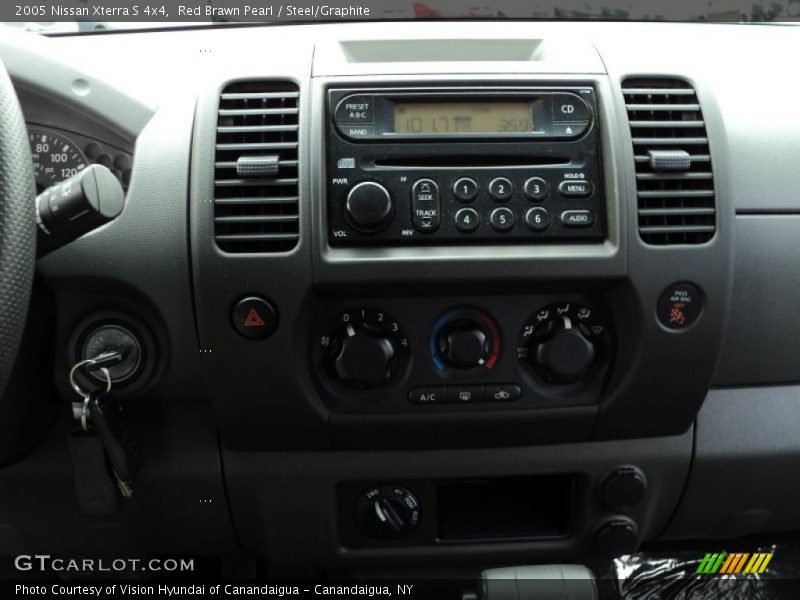 Red Brawn Pearl / Steel/Graphite 2005 Nissan Xterra S 4x4