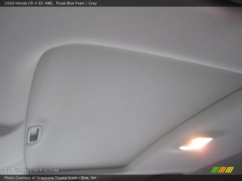 Royal Blue Pearl / Gray 2009 Honda CR-V EX 4WD