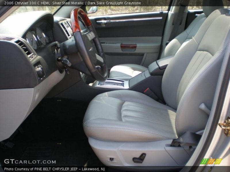 Silver Steel Metallic / Dark Slate Gray/Light Graystone 2006 Chrysler 300 C HEMI