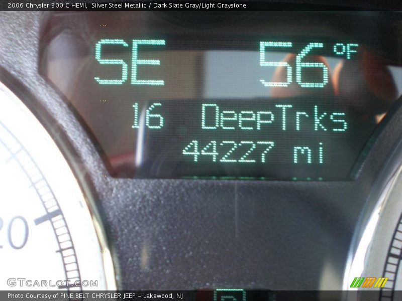 Silver Steel Metallic / Dark Slate Gray/Light Graystone 2006 Chrysler 300 C HEMI