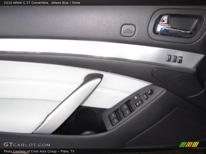 Athens Blue / Stone 2010 Infiniti G 37 Convertible