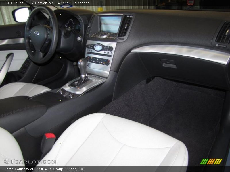 Athens Blue / Stone 2010 Infiniti G 37 Convertible