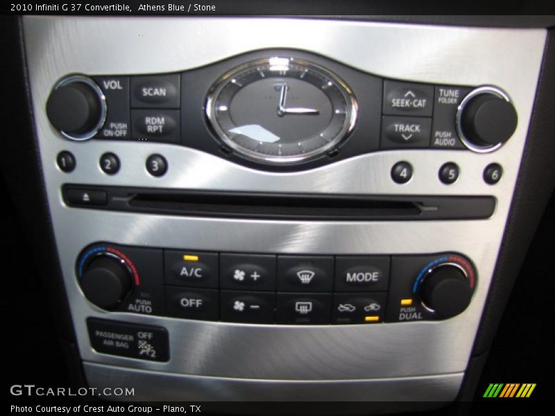 Athens Blue / Stone 2010 Infiniti G 37 Convertible