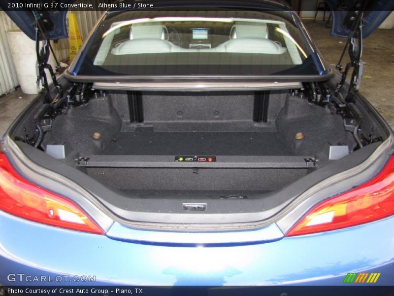 Athens Blue / Stone 2010 Infiniti G 37 Convertible