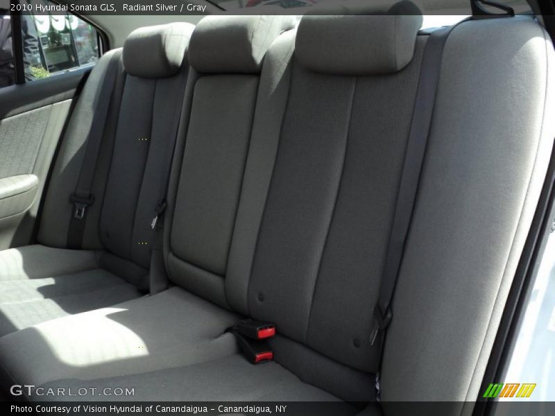 Radiant Silver / Gray 2010 Hyundai Sonata GLS