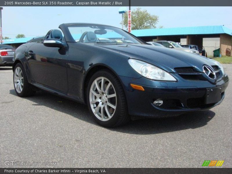 Front 3/4 View of 2005 SLK 350 Roadster