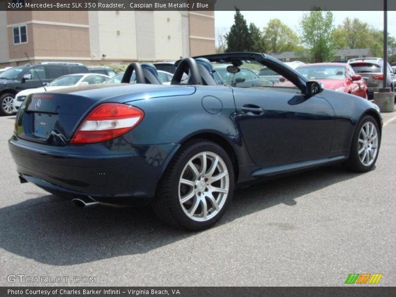  2005 SLK 350 Roadster Caspian Blue Metallic