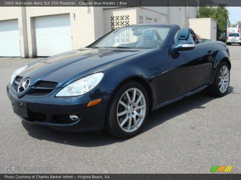 Front 3/4 View of 2005 SLK 350 Roadster