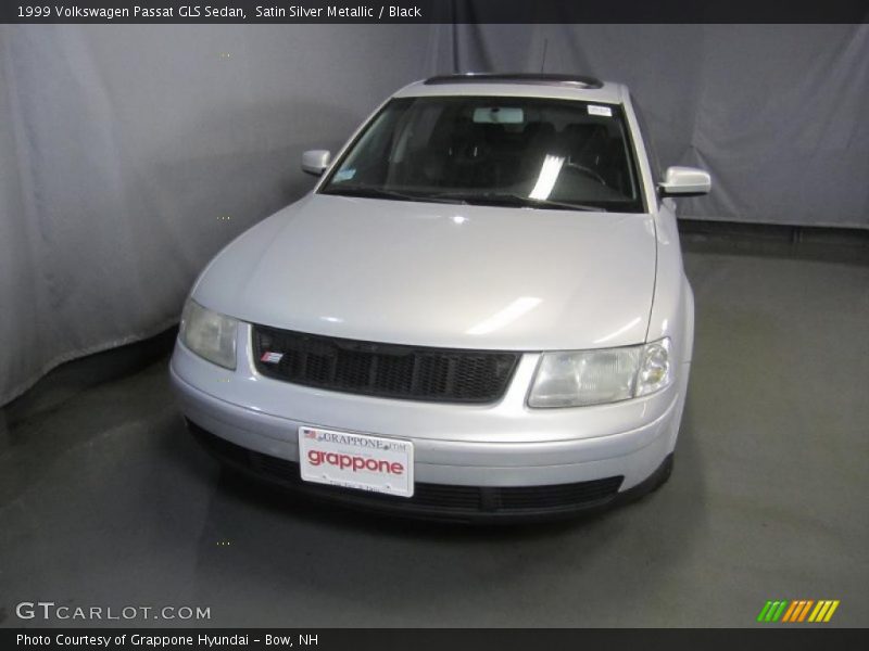 Satin Silver Metallic / Black 1999 Volkswagen Passat GLS Sedan