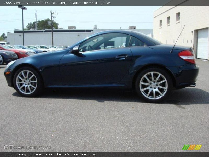  2005 SLK 350 Roadster Caspian Blue Metallic