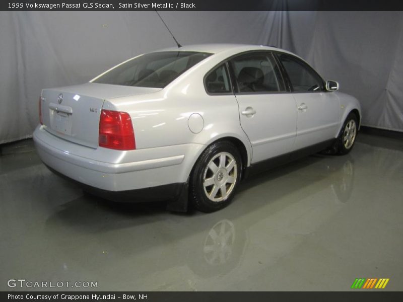 Satin Silver Metallic / Black 1999 Volkswagen Passat GLS Sedan