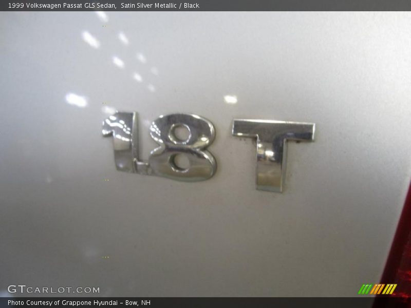 Satin Silver Metallic / Black 1999 Volkswagen Passat GLS Sedan