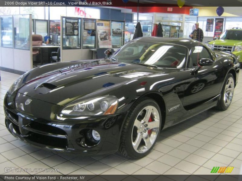 Viper Black / Black/Black 2006 Dodge Viper SRT-10 Coupe