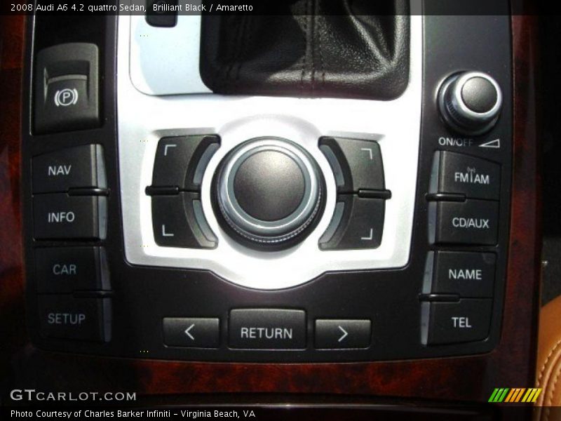 Brilliant Black / Amaretto 2008 Audi A6 4.2 quattro Sedan