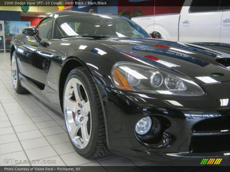 Viper Black / Black/Black 2006 Dodge Viper SRT-10 Coupe