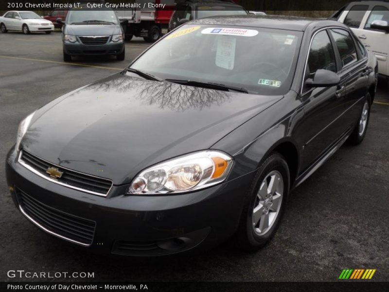 Cyber Gray Metallic / Ebony 2010 Chevrolet Impala LT