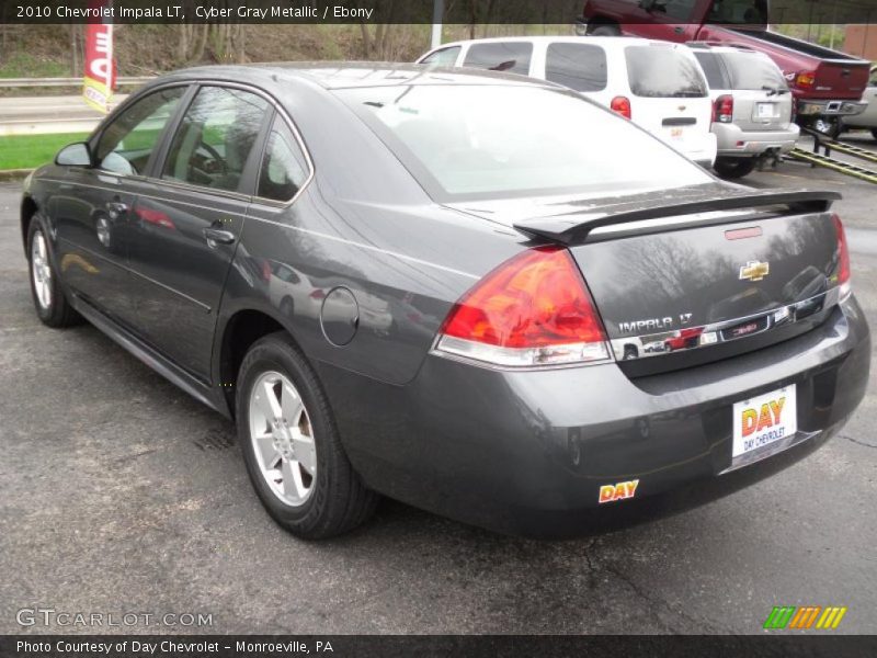 Cyber Gray Metallic / Ebony 2010 Chevrolet Impala LT