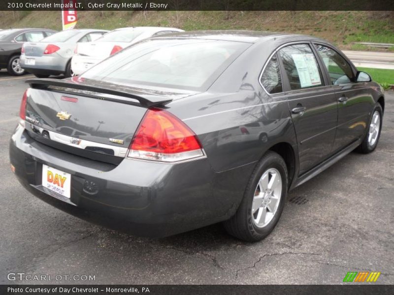 Cyber Gray Metallic / Ebony 2010 Chevrolet Impala LT