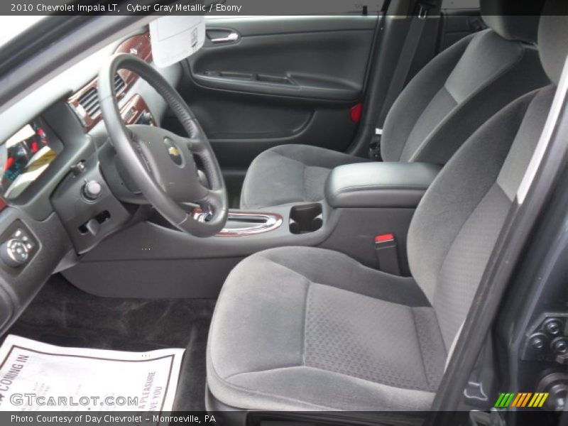 Cyber Gray Metallic / Ebony 2010 Chevrolet Impala LT