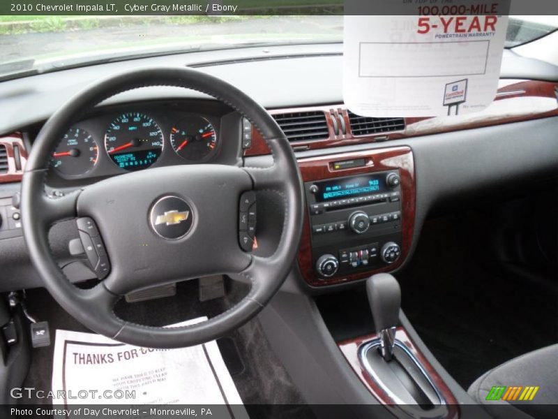 Cyber Gray Metallic / Ebony 2010 Chevrolet Impala LT