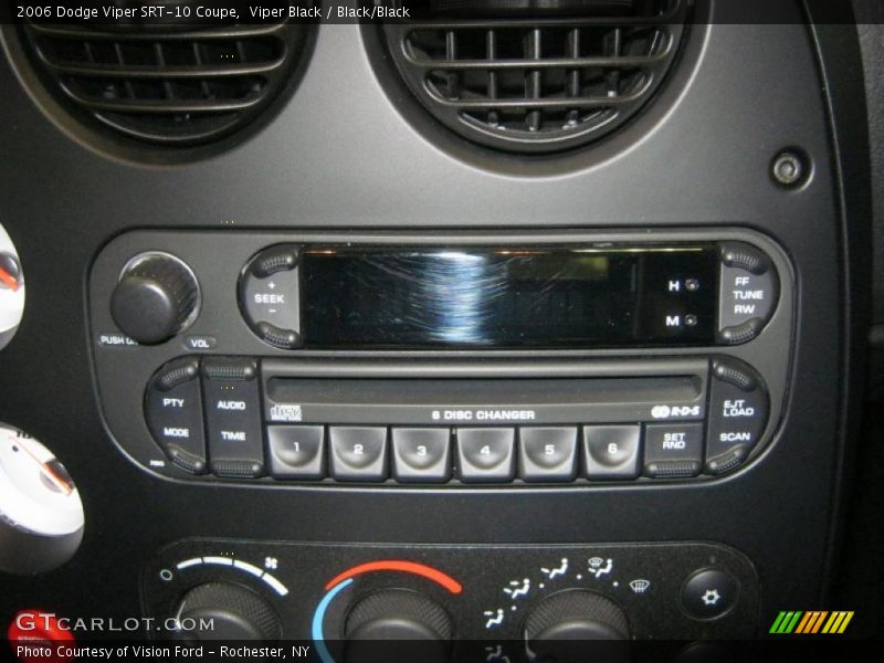Controls of 2006 Viper SRT-10 Coupe