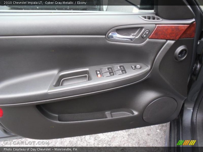 Cyber Gray Metallic / Ebony 2010 Chevrolet Impala LT