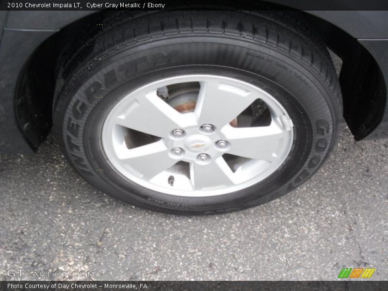 Cyber Gray Metallic / Ebony 2010 Chevrolet Impala LT
