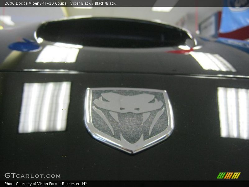 Viper Black / Black/Black 2006 Dodge Viper SRT-10 Coupe