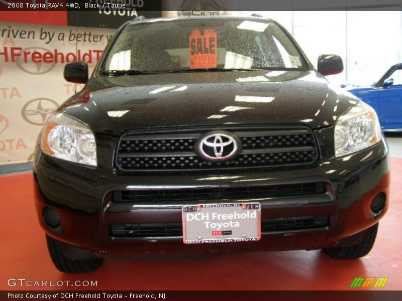 Black / Taupe 2008 Toyota RAV4 4WD