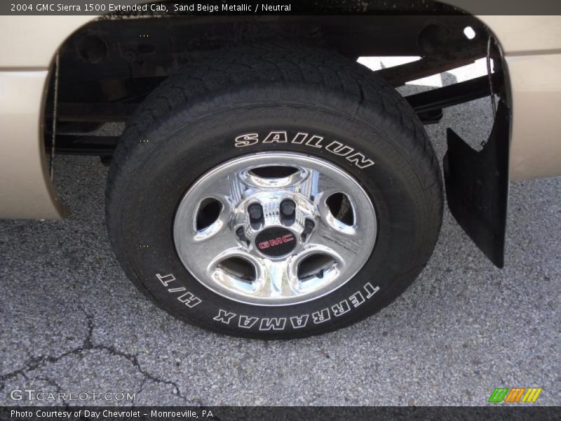 Sand Beige Metallic / Neutral 2004 GMC Sierra 1500 Extended Cab