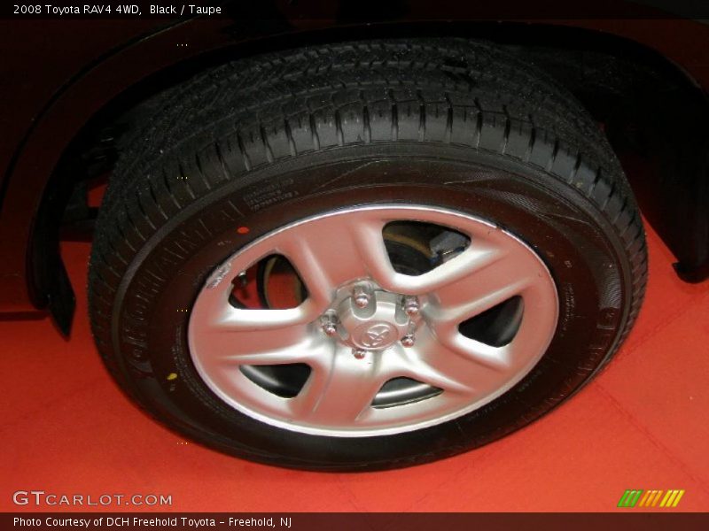 Black / Taupe 2008 Toyota RAV4 4WD