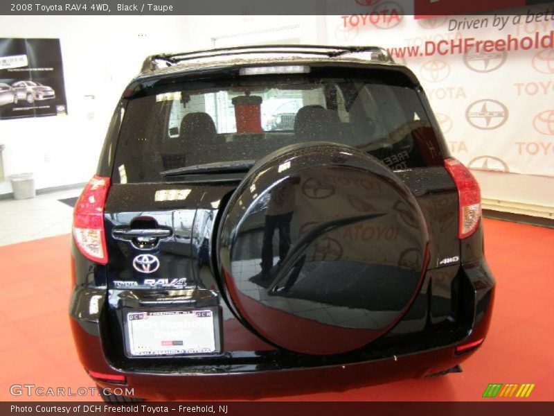 Black / Taupe 2008 Toyota RAV4 4WD